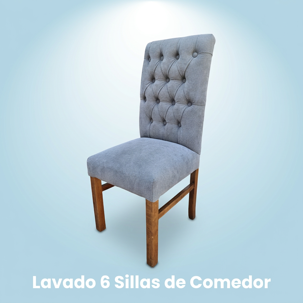 Lavado 6 Sillas de Comedor
