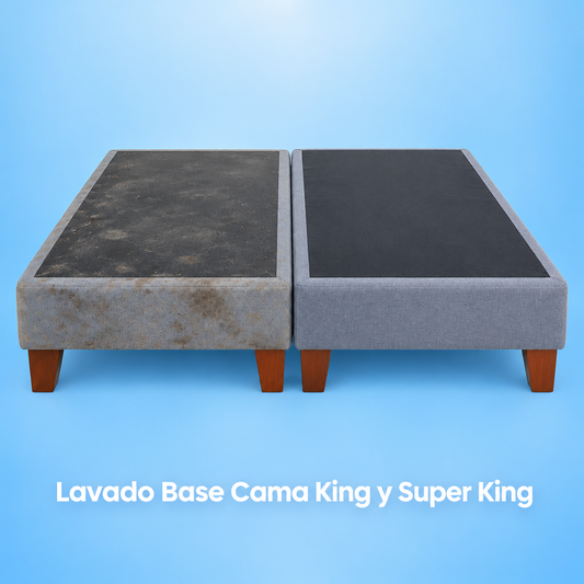 Lavado Base Cama King y Super King