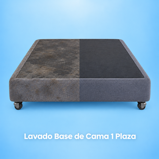 Lavado Base de Cama 1 Plaza