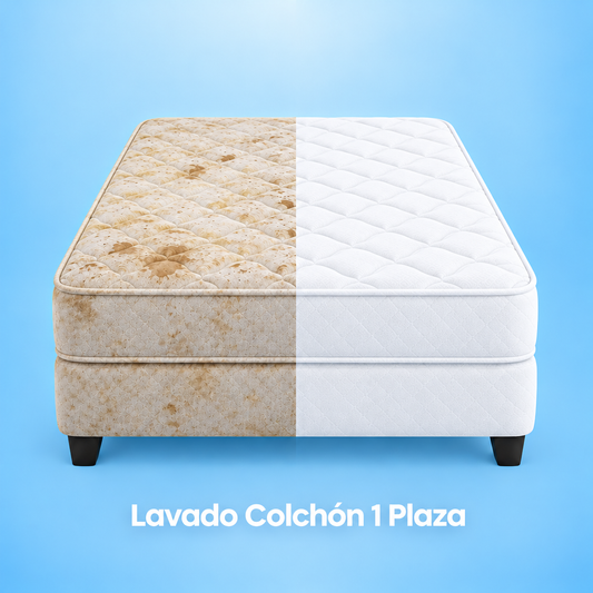 Lavado Colchón 1 Plaza