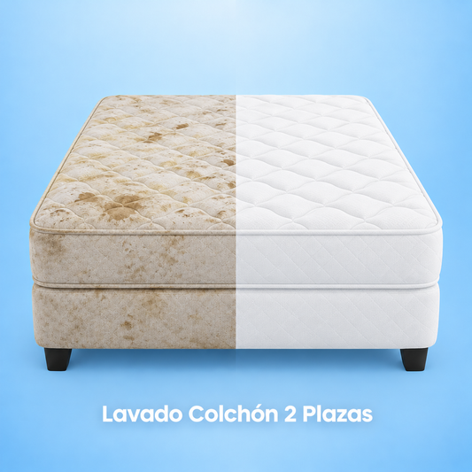 Lavado Colchón 2 Plazas